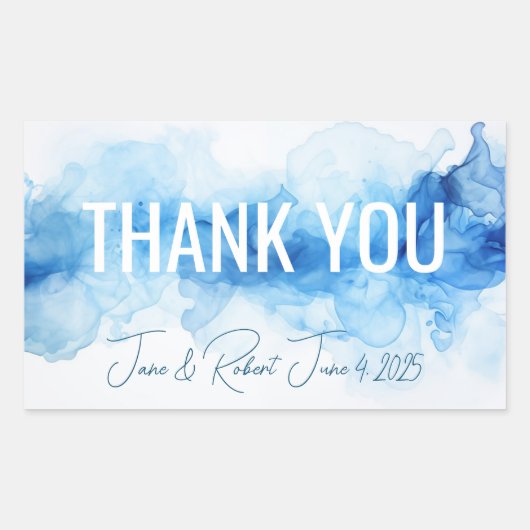 Vielen Dank für Aufkleber oder Umschlag Aufkleber (Vorderseite)