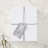 Vielen Dank für das 25. Jahr Silver Wedding Jubilä Geschenkanhänger (Mit Garn)