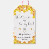 Vielen Dank für das Bienening Here Gefälligkeitstr Geschenkanhänger (Vorderseite)