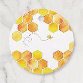 Vielen Dank für das Bienenspiel hier Gefälligkeits Geschenkanhänger (Rückseite)