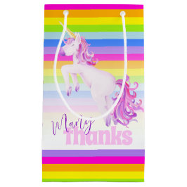 Vielen Dank für das einmalige Regenbogengeschenk f Kleine Geschenktüte