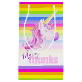 Vielen Dank für das einmalige Regenbogengeschenk f Kleine Geschenktüte