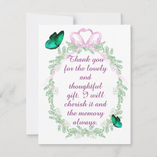 VIELEN DANK FÜR DAS GESCHENK, DIE KARTE