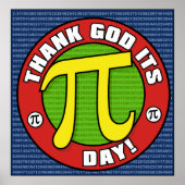 Vielen Dank für das PI Day Poster (Vorne)