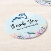 Vielen Dank für das Schwimmen durch Untersetzer de (Angewinkelt)