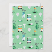 Vielen Dank für das Swingby Golf Party Vielen Dank Einladung (Rückseite)