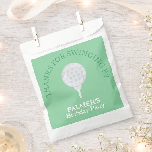 Vielen Dank für das Swinging by Golf Party Vielen Geschenktütchen (Ausgeschnitten)