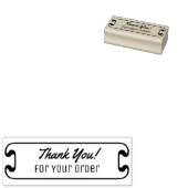 Vielen Dank für Deine Bestellung Gummistempel (Stempel)