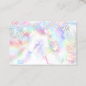 Vielen Dank für Deine Bestellung Visitenkarte (Rückseite)