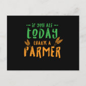 Vielen Dank für den Bauer Farm Agriculture Ranch T Postkarte (Vorderseite)