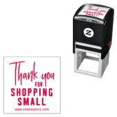 Vielen Dank für den Einkauf kleiner Unternehmen Permastempel (Beispiel)