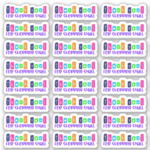 Vielen Dank für den Einkauf kleiner Vinyl-Aufklebe Aufkleber