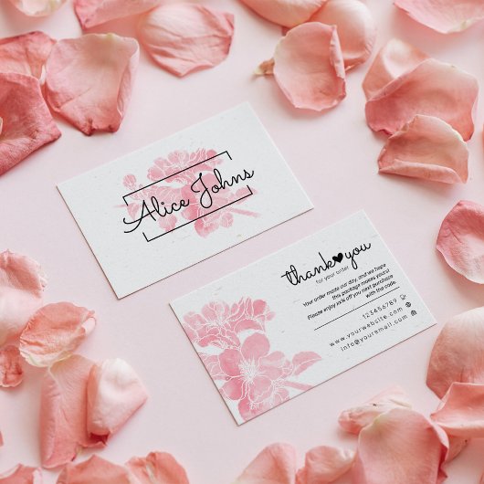 Vielen Dank für den Einkauf von Small Branding Visitenkarte