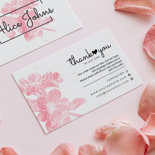 Vielen Dank für den Einkauf von Small Branding Visitenkarte