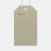 Vielen Dank für den eleganten Texteffekt Floral kr Geschenkanhänger (Rückseite)