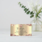 Vielen Dank für den Erwerb der Rose für das Logoko Visitenkarte (Stehend Vorderseite)