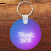 Vielen Dank für den farbigen Schlüsselanhänger (Vorderseite)