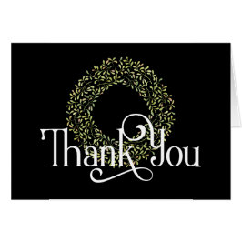 Vielen Dank für den grünen Leaf Weihnachtskranz