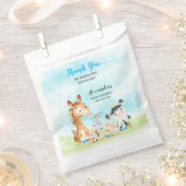 Vielen Dank für den Jungen der Wasserfarbenfarm Geschenktütchen (Ausgeschnitten)