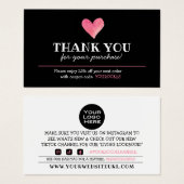 Vielen Dank für den Kauf der Kundenrabatt-Einlage (Vorne & Hinten)