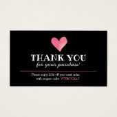 Vielen Dank für den Kauf der Kundenrabatt-Einlage (Vorderseite)