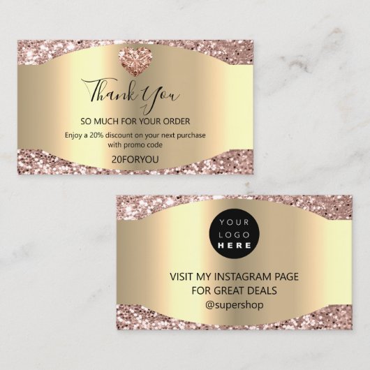 Vielen Dank für den Kauf der Logos für den Herzerm Visitenkarte (Vorne/Hinten)