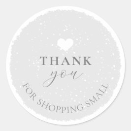 Vielen Dank für den Kauf eines kleinen Aufklebers Runder Aufkleber