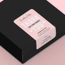 Vielen Dank für den Kauf von Pink Trendy Logo Vers