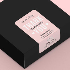 Vielen Dank für den Kauf von Pink Trendy Logo Vers