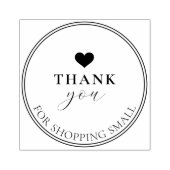 Vielen Dank für den kleinen Einkauf Gummistempel (Prägung)