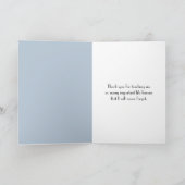 Vielen Dank für den Lehrer mit Golden Retrievers Karte (Innenseite)