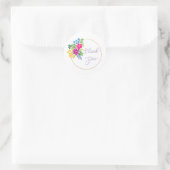 Vielen Dank für den Rundaufkleber Runder Aufkleber (Tasche)