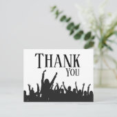 Vielen Dank für den Veranstaltungsplaner Postkarte (Stehend Vorderseite)