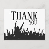 Vielen Dank für den Veranstaltungsplaner Postkarte (Vorderseite)