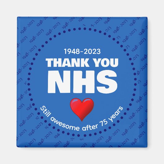 VIELEN DANK FÜR DIE 75 JAHRE MAGNET (Vorne)