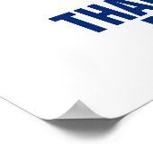 Vielen Dank für die Abstimmung über den Gesetzesen Poster (Ecke)