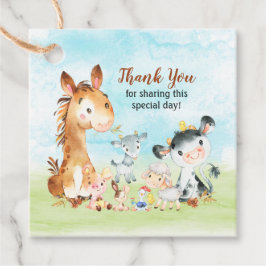 Vielen Dank für die Aquarelle Geschenkanhänger