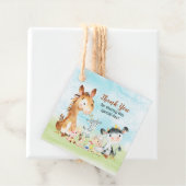 Vielen Dank für die Aquarelle Geschenkanhänger (Beispiel)