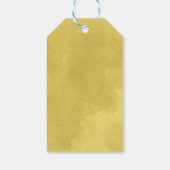 Vielen Dank für die Aquarellfarben Geschenkanhänger (Rückseite)