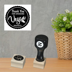 Vielen Dank für die Auswahl Veganer Produkte. Gummistempel