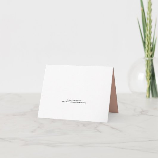 Vielen Dank für die Beileid-Note-Card, Light Beam Dankeskarte (Rückseite)