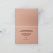 Vielen Dank für die Beileid-Note-Card, Light Beam Dankeskarte (Innenseite)