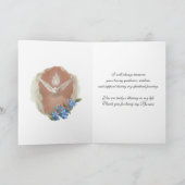 Vielen Dank für die Bestätigung Sponsor Heiliger G Dankeskarte (Innenseite)