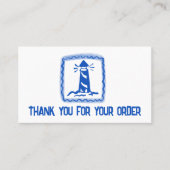 Vielen Dank für die Bestellung Social Icon QR Code Visitenkarte (Vorderseite)