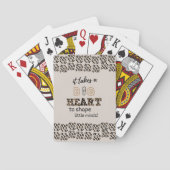 Vielen Dank für die besten Lehrer Custom Quotes Le Spielkarten (Rückseite)