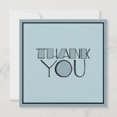 Vielen Dank für die blaue Einladung zum Ruhestand (Rückseite)