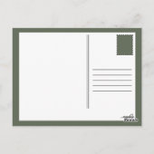 Vielen Dank für die ehrenamtliche Blume Postkarte (Rückseite)