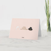 Vielen Dank für die Erntedank Feast Card Dankeskarte (Rückseite)