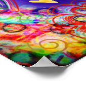 Vielen Dank für die farbenfrohe Inspiritivität der Poster (Ecke)