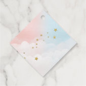 Vielen Dank für die Gender-Offenbarung Geschenkanhänger (Rückseite)